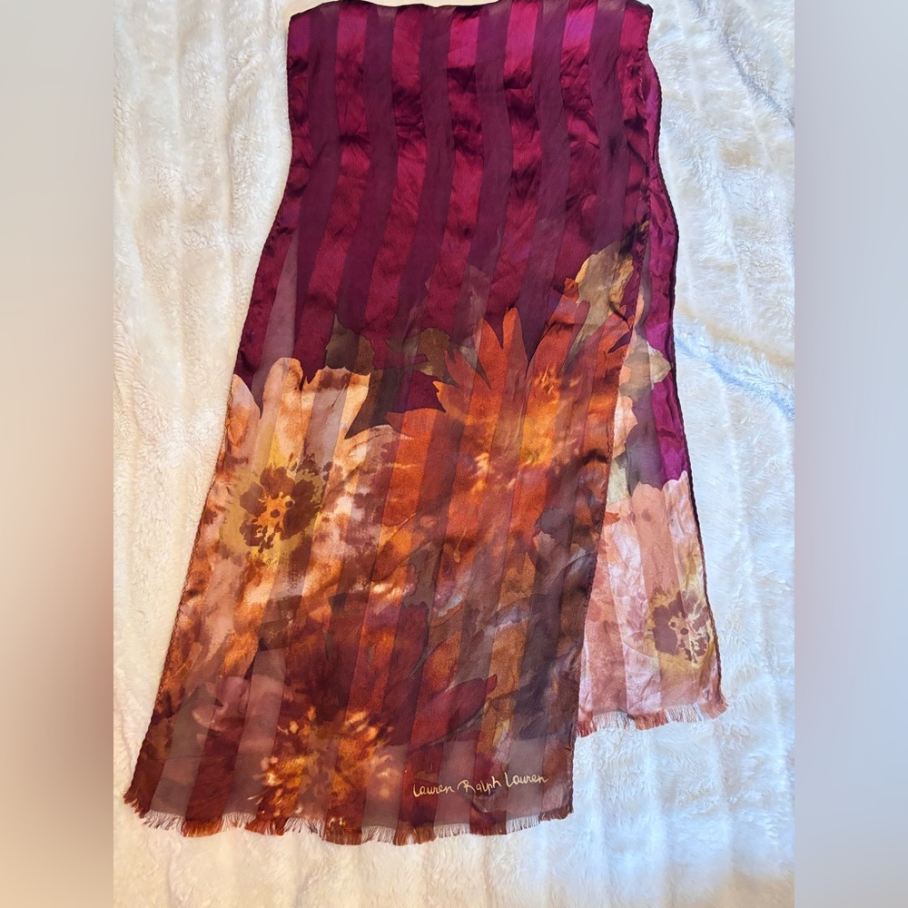 100%Silk Accessory scarf